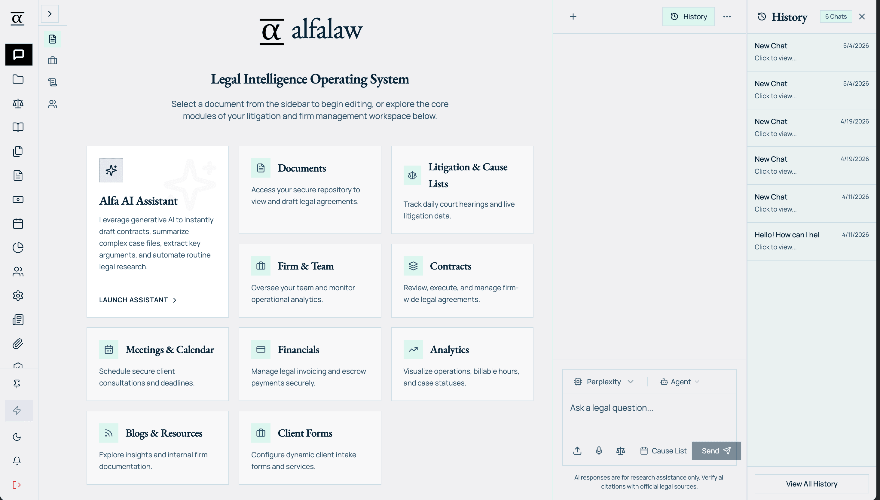 AlfaLaw OS.